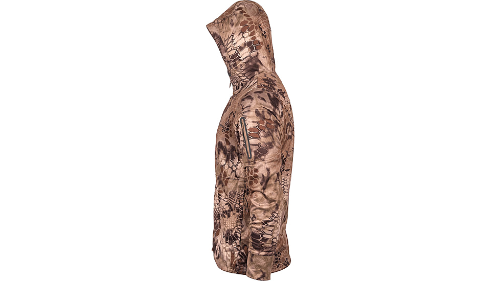 Kryptek Arma Full Zip Hoodie - Mens, HIGHLANDER, XL, 23ARMFZHH6
