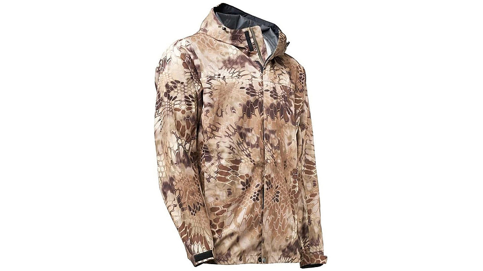 Kryptek Jupiter Rain Jacket - Mens, Highlander, Extra Small, 18JUPJH2