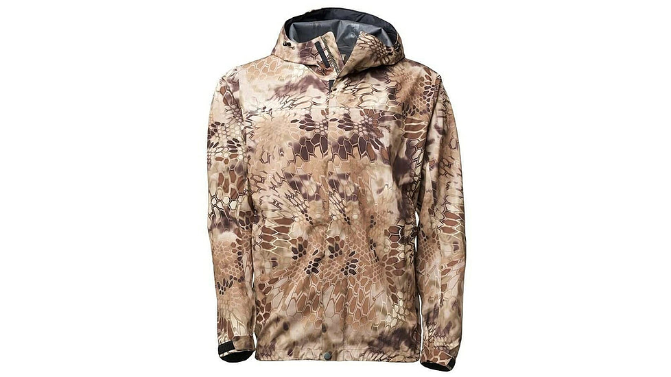 Kryptek Jupiter Rain Jacket - Mens, Highlander, Extra Small, 18JUPJH2