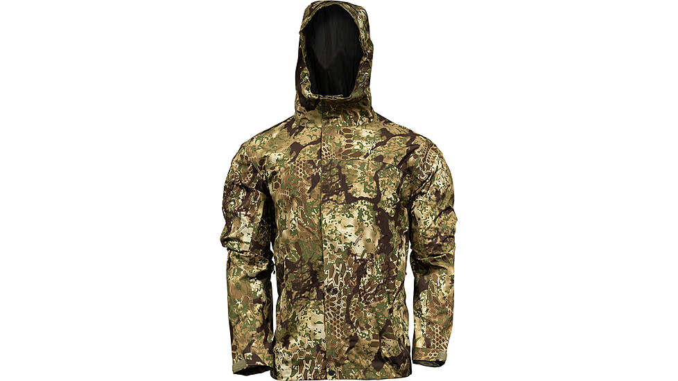 Kryptek Jupiter Rain Jacket, Obskura Transitional, L, 18JUPJTS5