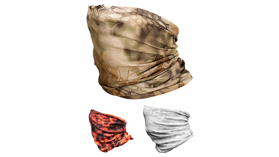Kryptek Neck Gaiter, Highlander, Inferno, Wraith