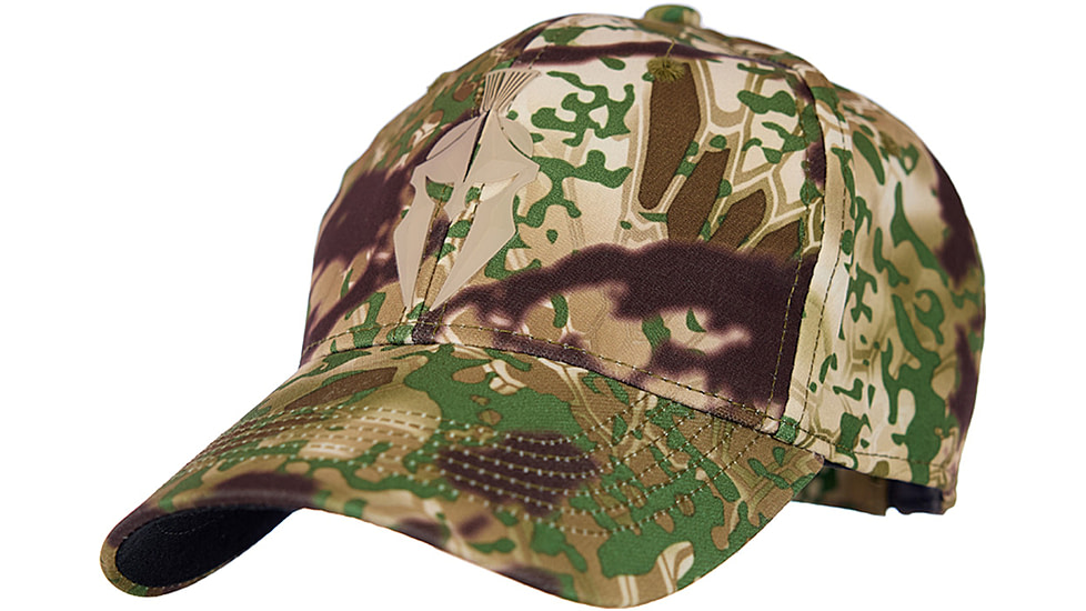 Kryptek Spartan Logo Hat, Obskura Transitional, OS, 15LOGOHTS