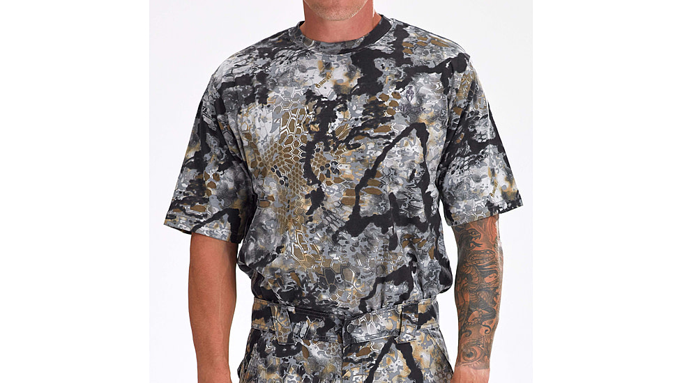 Kryptek Stalker Collection Short Sleeve - Mens, Obskura Skyfall, 3XL, 18STASSSF8
