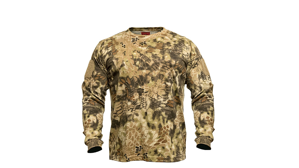 Kryptek Stalker Long Sleeve Shirt - Men's, Extra Small, Long Sleeve, Highlander, 18STALSH2