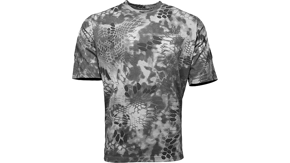 Kryptek Stalker Short Sleeve - Men's, Medium, Short Sleeve, Raid, 17STASSR4