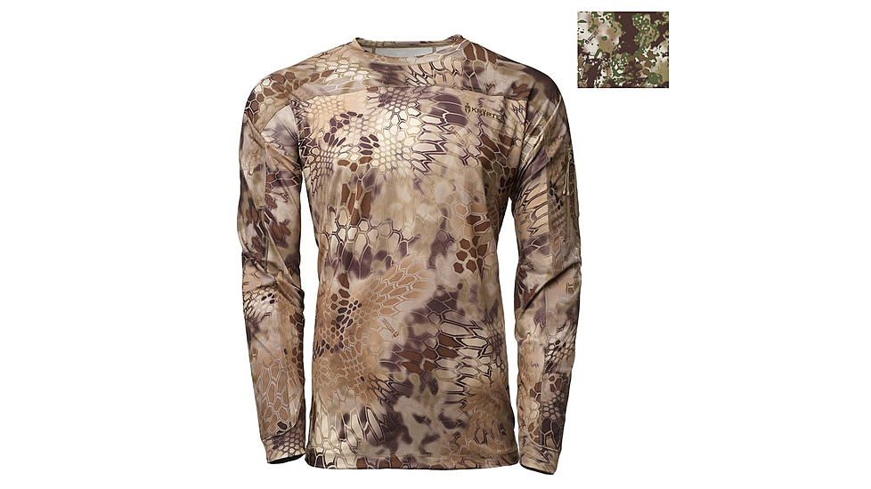 Kryptek Valhalla Collection LS Crew Top - Mens, Transitional, 3XL, 18VALLSCTS8