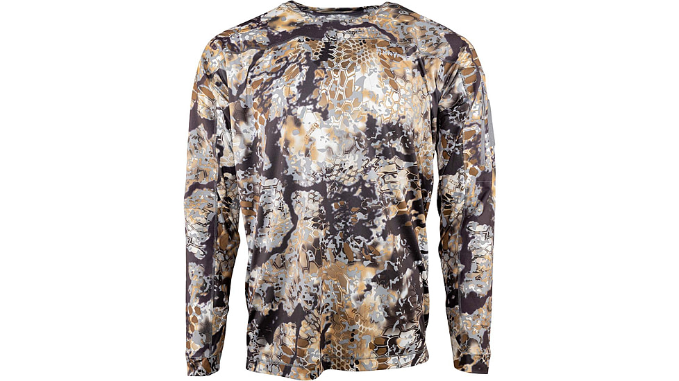 Kryptek Valhalla Collection LS Crew Tops - Mens, Skyfall, Medium, 18VALLSCSF4