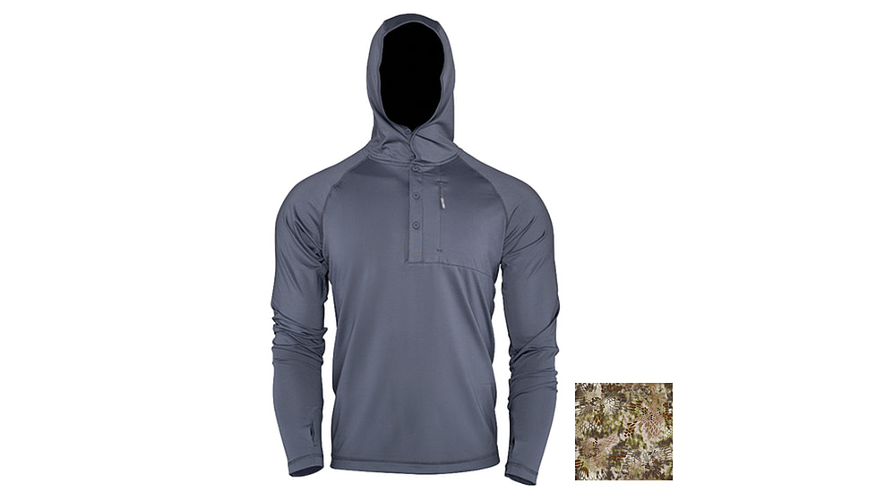 Kryptek Valhalla Collection Sonora Hooded Shirt - Mens, Highlander, 2XL, 20SENHH7
