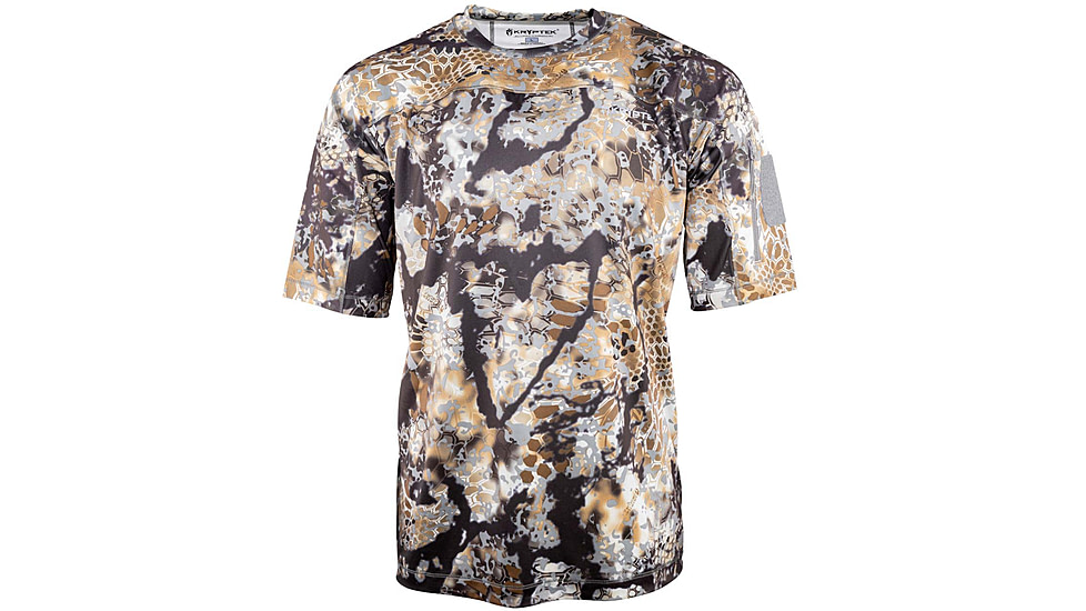 Kryptek Valhalla Collection SS Crew Tops - Mens, Skyfall, Medium, 18VALSSRSF4