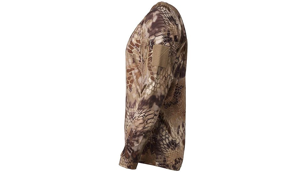 Kryptek Valhalla Mens Long Sleeve Crew Shirt, Highlander, 3XL, 18VALLSCH8