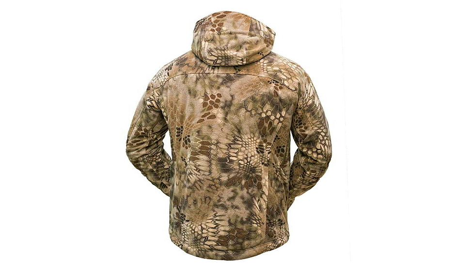 Kryptek Vellus Jacket - Mens, Extra Small, Highlander, 16VELJH2