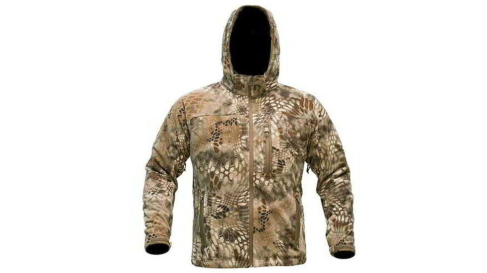 Kryptek Vellus Jacket - Mens, Extra Small, Highlander, 16VELJH2