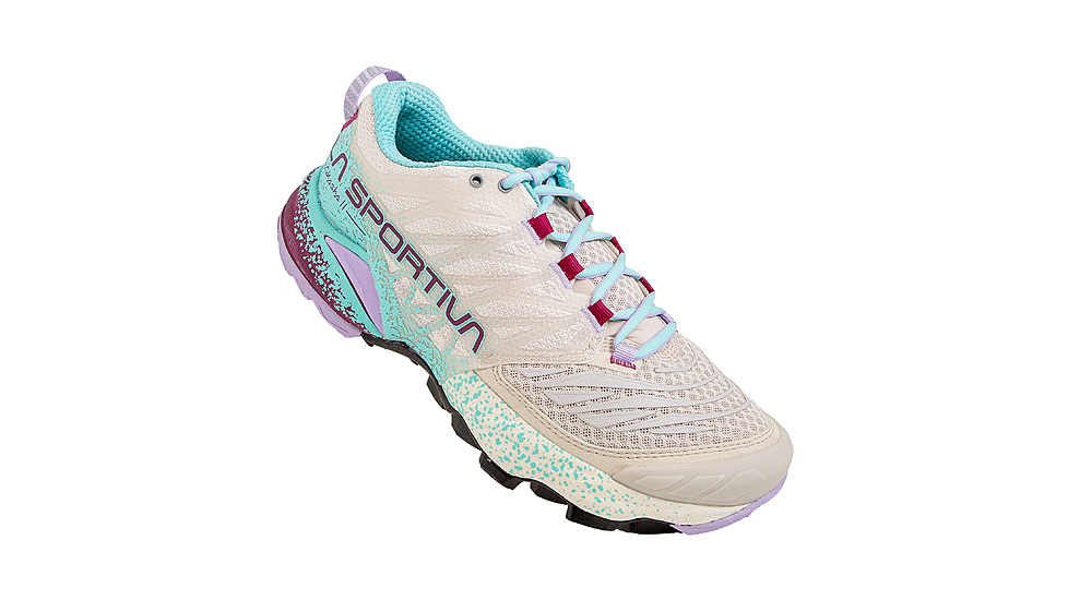 La Sportiva Akasha II Road Running Shoes - Womens, Shadow/Red Plum, 42.5, 56B-918502-42.5