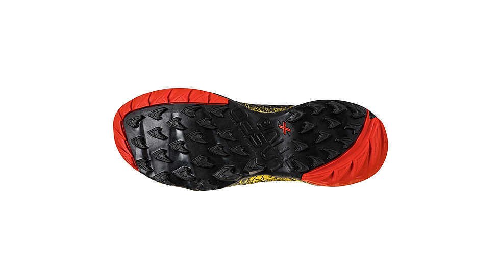 La Sportiva Akasha II Running Shoes - Mens, Black/Yellow, 40.5, 56A-999100-40.5