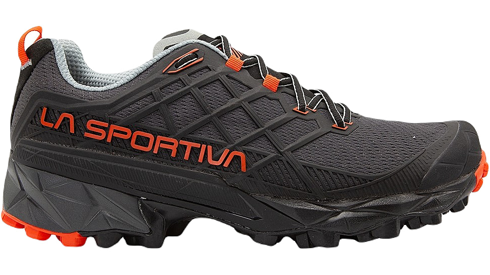 La Sportiva Akyra II Hiking Shoes - Mens, Carbon/Cherry Tomato, 41.5, 44F-900322-41.5