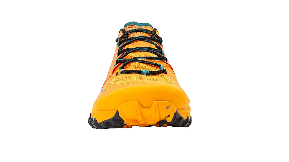 La Sportiva Bushido III GTX Road Running Shoes - Mens, Papaya/Everglade, 46.5, 56X-102733-46.5
