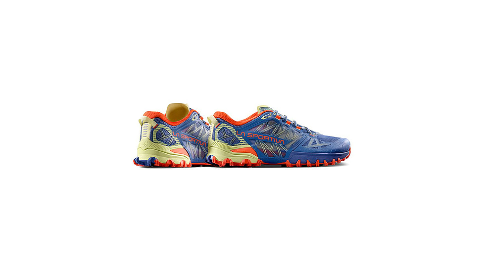 La Sportiva Bushido III Road Running Shoes - Womens, Moonlight/Zest, 43, 56T-644736-43