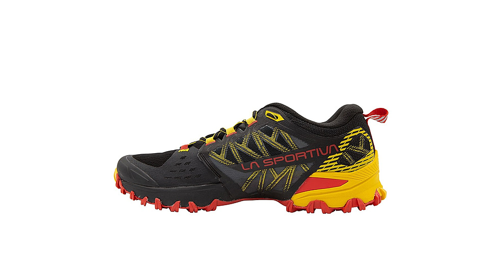 La Sportiva Bushido III GTX Road Running Shoes - Mens, Black/Yellow, 47.5, 56X-999100-47.5