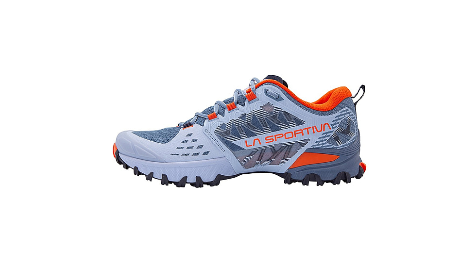 La Sportiva Bushido III Wide GTX Road Running Shoes - Womens, Stone-Blue/Moonlight W, 37, 35A-645644W-37