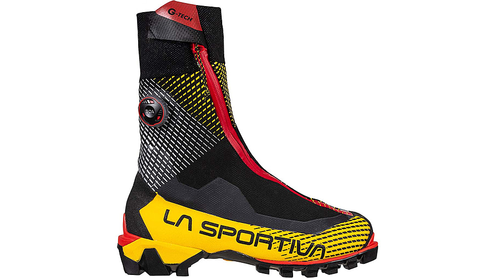 La Sportiva G-Tech Shoes - Mens, Black/Yellow, 47.5, 31F-999100-47.5
