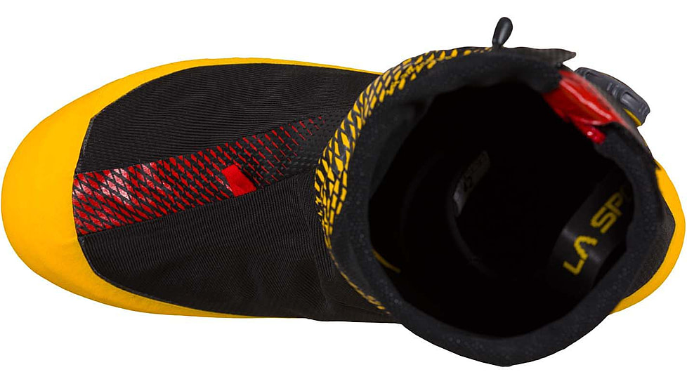La Sportiva G2 Evo Mountaineering Boots - Men's, 42 Euro, Medium, Black/Yellow, 21U-999100-42