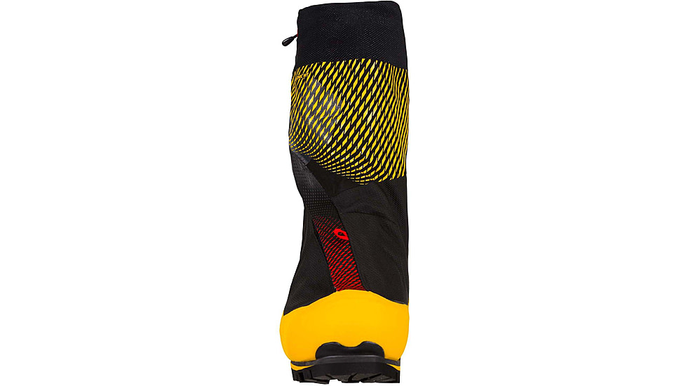 La Sportiva G2 Evo Mountaineering Boots - Men's, 42 Euro, Medium, Black/Yellow, 21U-999100-42