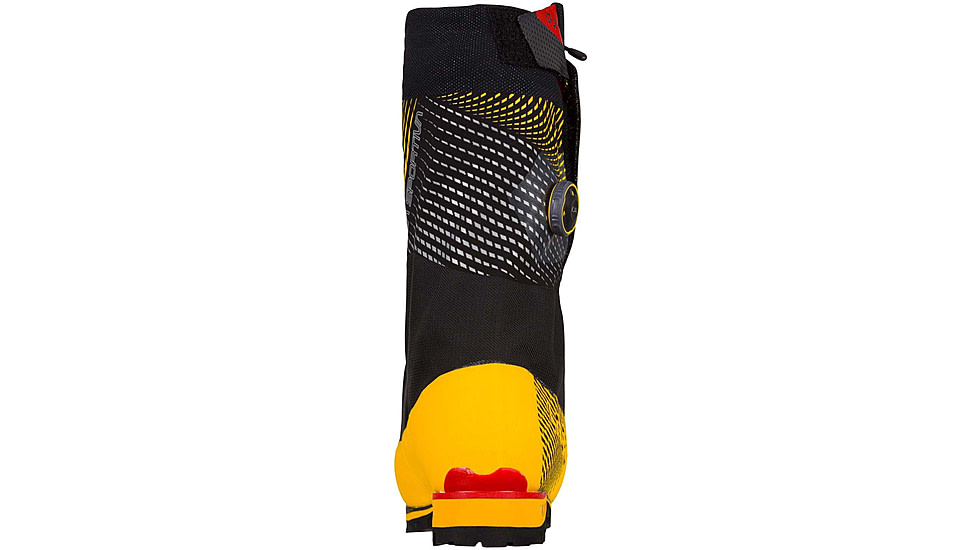 La Sportiva G2 Evo Mountaineering Boots - Men's, 42 Euro, Medium, Black/Yellow, 21U-999100-42