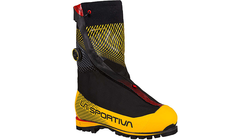 La Sportiva G2 Evo Mountaineering Boots - Men's, Black/Yellow, 42, 21U-999100-42