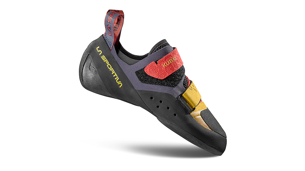 La Sportiva KUBO Climbing Boots - Mens, Savana/Mountain Red, 42, ZFCS024-E32R24-42