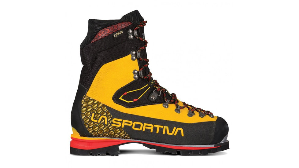 La Sportiva Nepal Cube GTX Mountaineering Shoes - Men's, Yellow, 41.5, 21K-100100-41.5