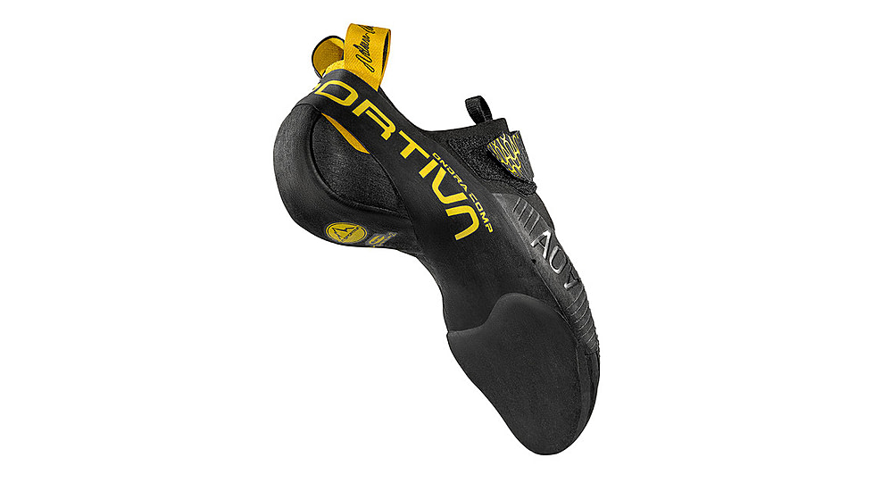 La Sportiva Ondra Comp Climbing Shoes - Men's, Black/Yellow, 33.5, 40S-999100-33.5