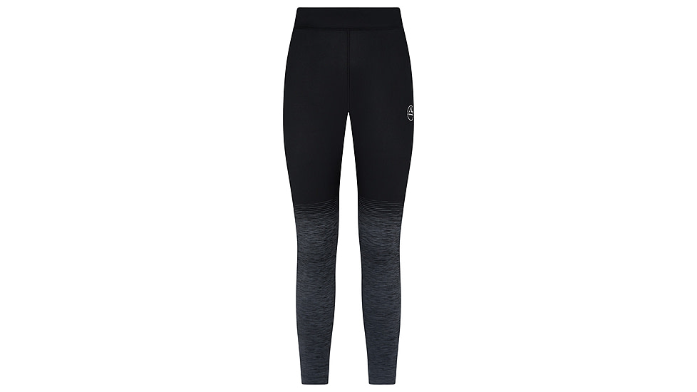 La Sportiva Patcha Leggings - Womens, Large, Waist, Inseam, Black/Carbon, O77-999900-L
