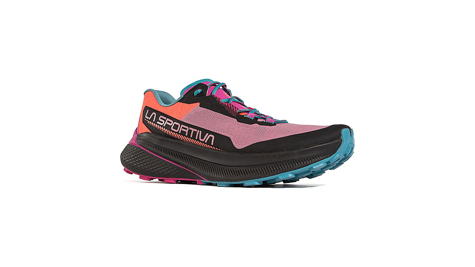 La Sportiva Prodigio Running Shoes - Womens, Rose/Springtime, 42, 56R-412411-42