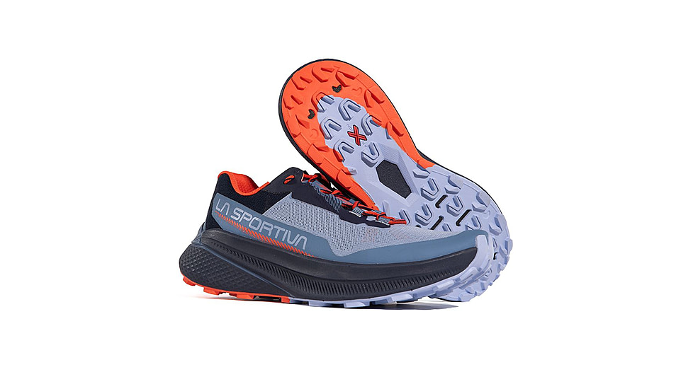 La Sportiva Prodigio Running Shoes - Womens, Stone-Blue/Moonlight, 41.5, 56R-645644-41.5