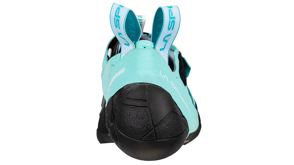 La Sportiva Skwama Vegan Shoes - Womens, Carbon/Turquoise, 35, ZFCS033-G00B16-35