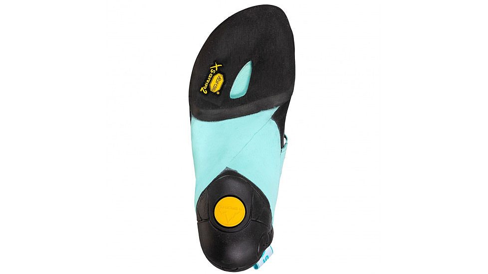 La Sportiva Skwama Vegan Shoes - Womens, Carbon/Turquoise, 35, ZFCS033-G00B16-35