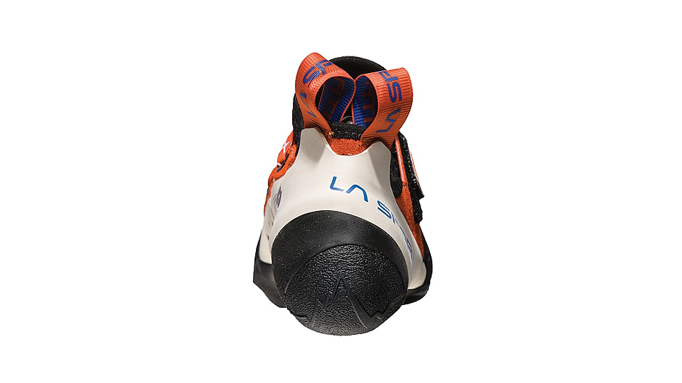 La Sportiva Solution Climbing Shoes - Womens, White/Lily Orange, 37, ZFCS014-W00O03-37