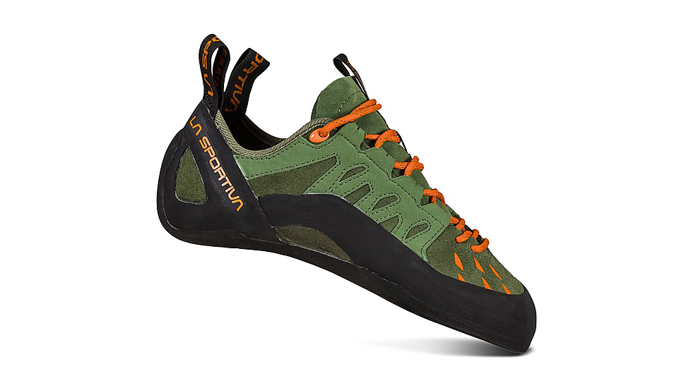 La Sportiva Tarantulace Climbing Shoes - Mens, Olive/Tiger, 35, 30L-719206-35
