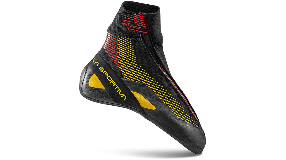 La Sportiva TC Extreme Climbing Shoes - Mens, Black/Yellow, 38, ZFCS040-K00Y00-38