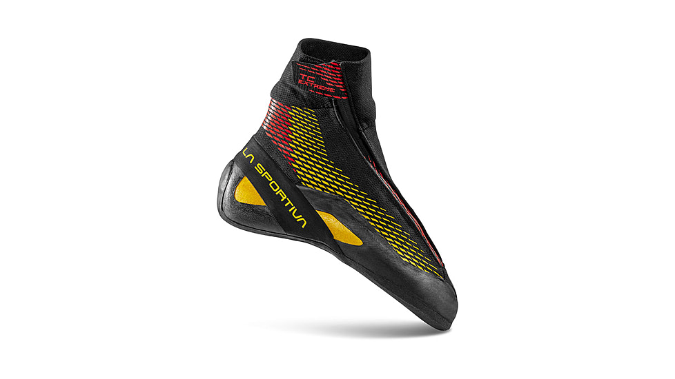 La Sportiva TC Extreme Climbing Shoes - Mens, Black/Yellow, 38, ZFCS040-K00Y00-38