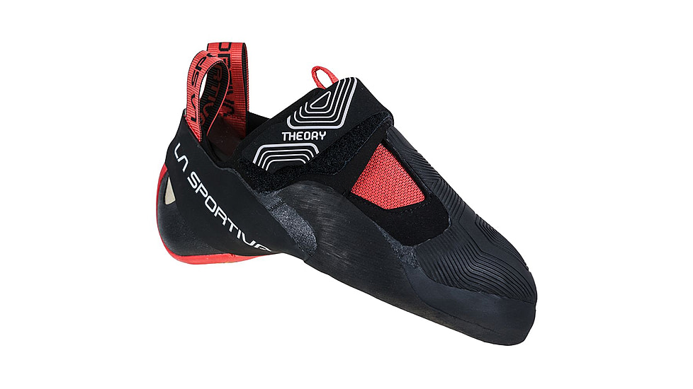 La Sportiva Theory Climbing Shoes - Womens, Hibiscus/Black, 34.5, ZFCS021-P02K00-34.5