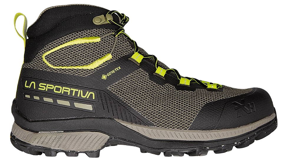 La Sportiva TX Hike Mid GTX Shoes - Mens, Black/Lime Punch, 44, 44Q-999729-44