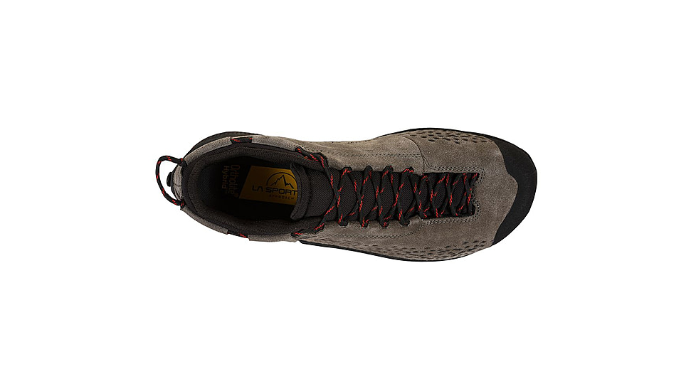 La Sportiva TX2 Evo Leather Approach Shoes - Mens, Carbon/Goji, 44, 27X-900314-44