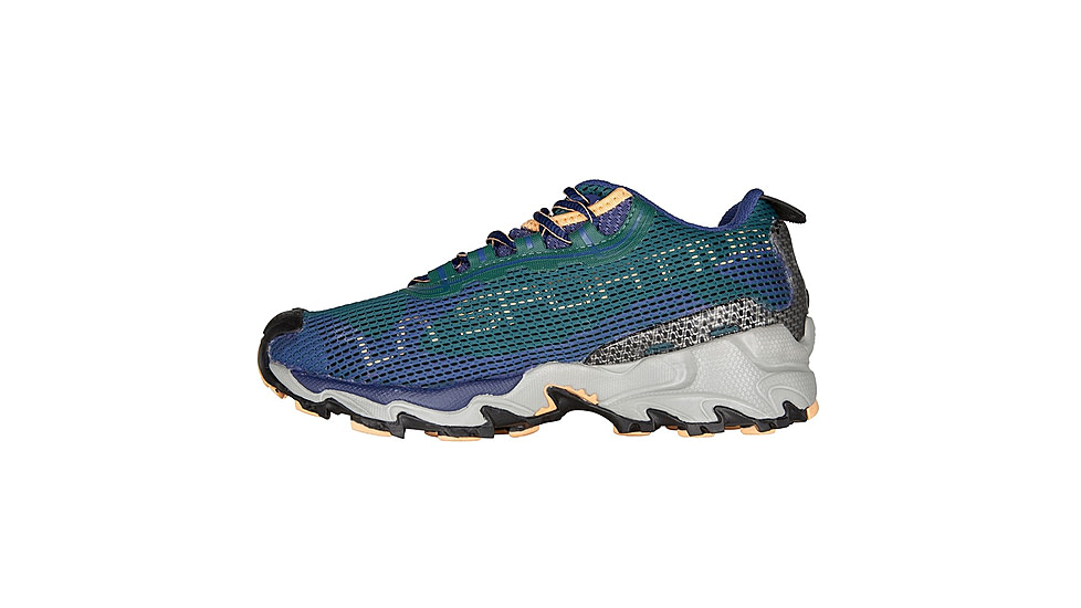 La Sportiva Wildcat 2.0 GTX Running Shoes - Womens, Jungle/Cobalt Blue, 37.5, 35E-721613-37.5