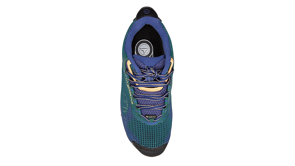 La Sportiva Wildcat 2.0 GTX Running Shoes - Womens, Jungle/Cobalt Blue, 37.5, 35E-721613-37.5