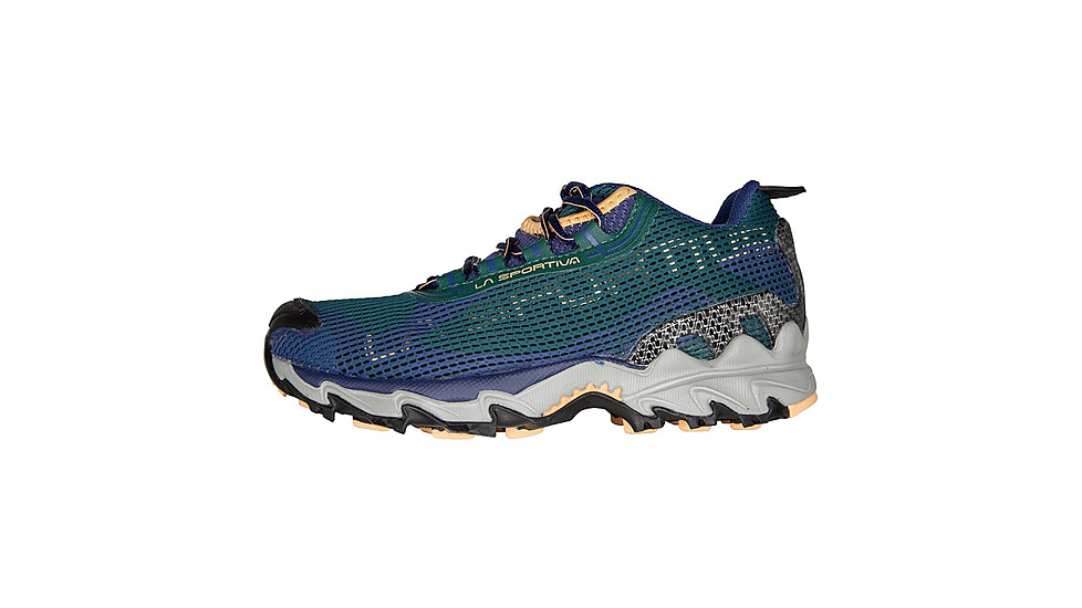 La Sportiva Wildcat 2.0 GTX Shoes - Women's, Jungle/Cobalt Blue, 37.5, 35E-721613-37.5