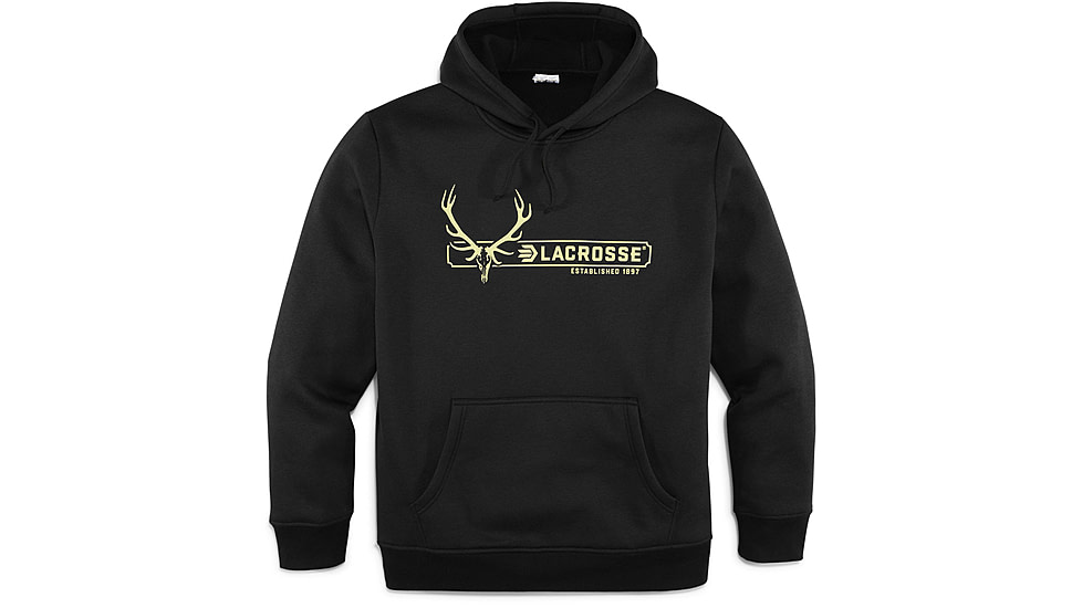 LaCrosse Footwear Elk Hoodie - Mens, Black, S, 918588-S