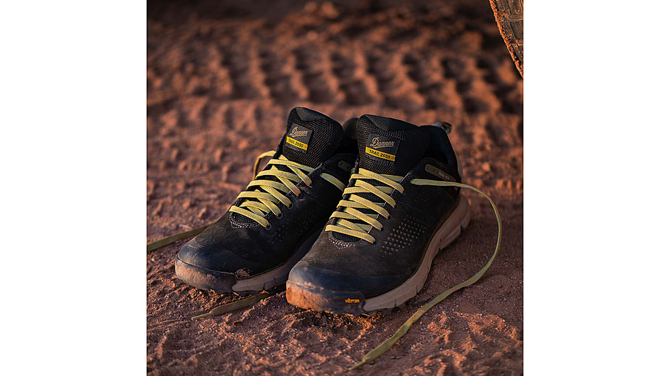 Danner Trail 2650 GTX Boots - Mens, Black Olive/Flax Yellow, 9.5 US, 61313-9.5D