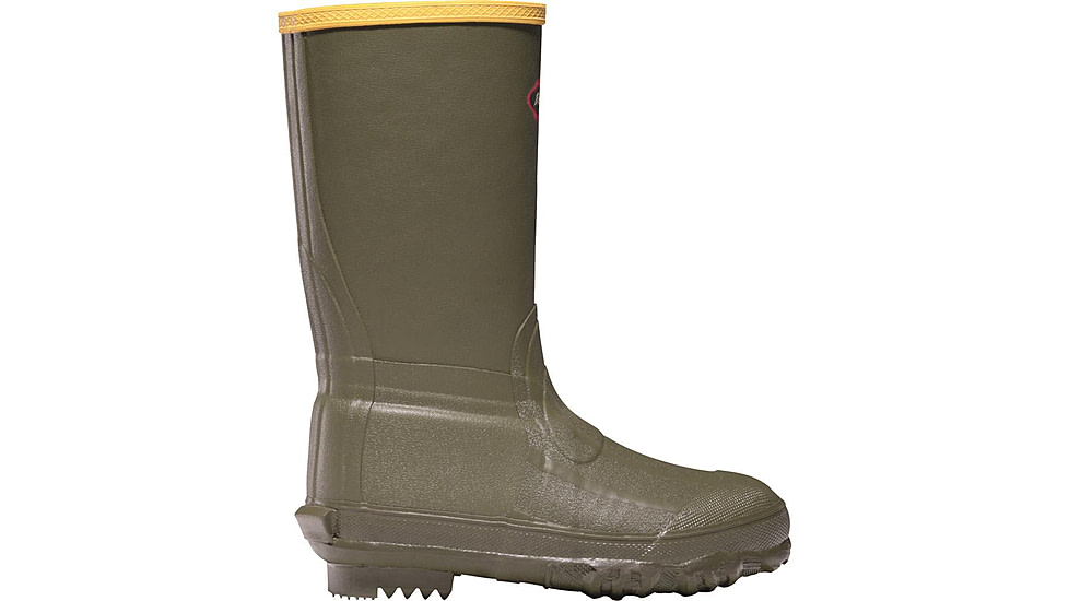 Lacrosse Lil Burly Youth Boot, Green 4 266003-4