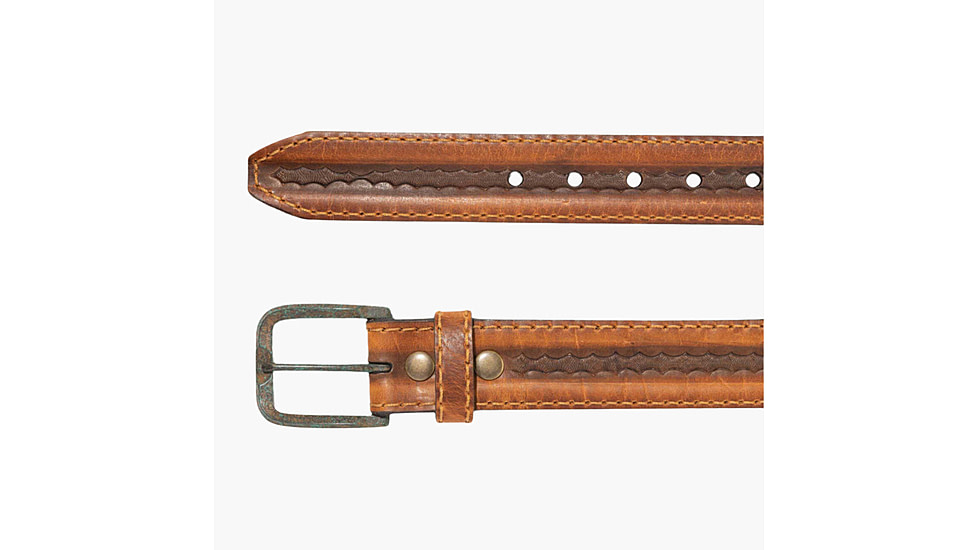 Lejon Big Timber Leather Belt - Mens, Honey, 42, VB-64063-42